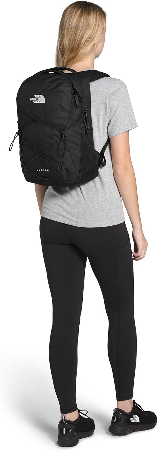 The North Face Women's Jester Everyday Backpack, Blk-NPF, OSFA | Commuter Travel Bag, Laptop Sleeve, Water-Repellent - Image 7