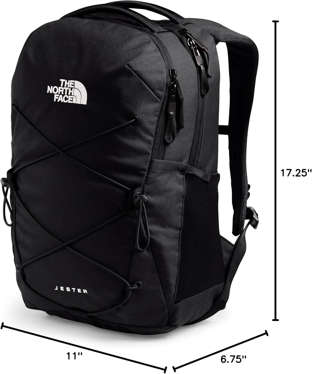 The North Face Women's Jester Everyday Backpack, Blk-NPF, OSFA | Commuter Travel Bag, Laptop Sleeve, Water-Repellent - Image 8